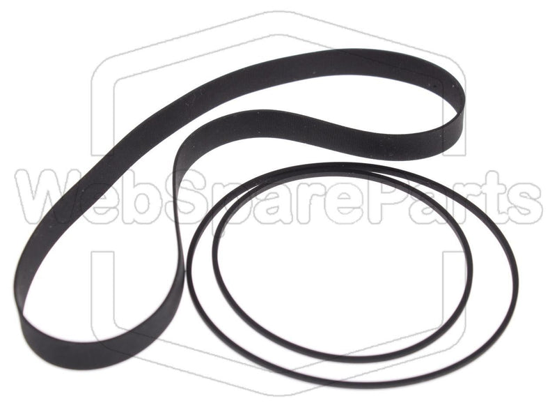 Kit Courroies Pour Platine Cassette Onkyo TA-2036