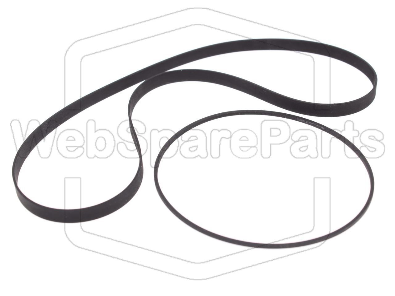 Kit Courroies Pour Platine Cassette Sony TC-K96R