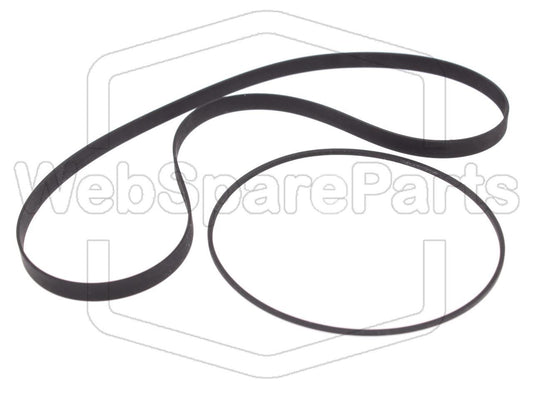 Kit Courroies Pour Platine Cassette Sony TC-K96R
