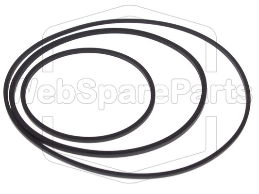 Kit Courroies Pour Magnétoscope Aiwa HV-FX1