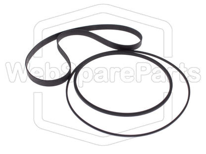 Kit Courroies Pour Platine Cassette Marantz SD-320