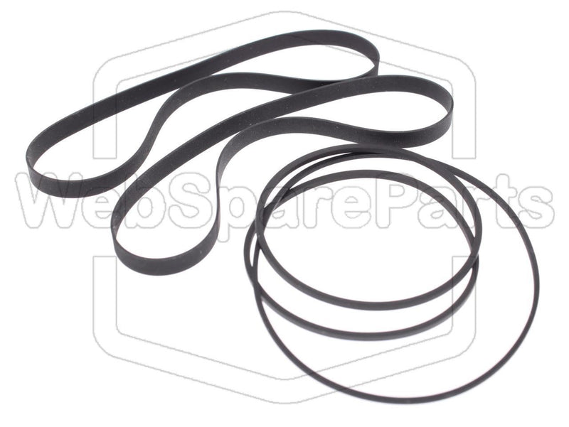 Kit Courroies Pour Platine Cassette Pioneer CT-05W