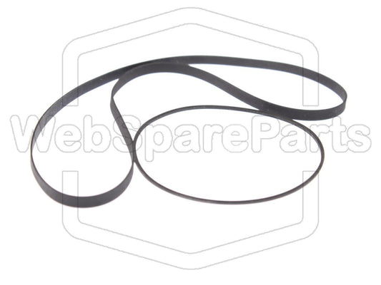 Kit de Courroies Pour Platine Cassette Grundig C 450 Automatic