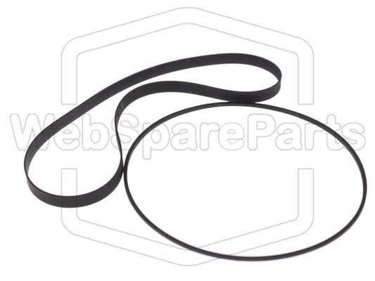 Kit Courroies Pour Platine Cassette Aiwa AD-F330