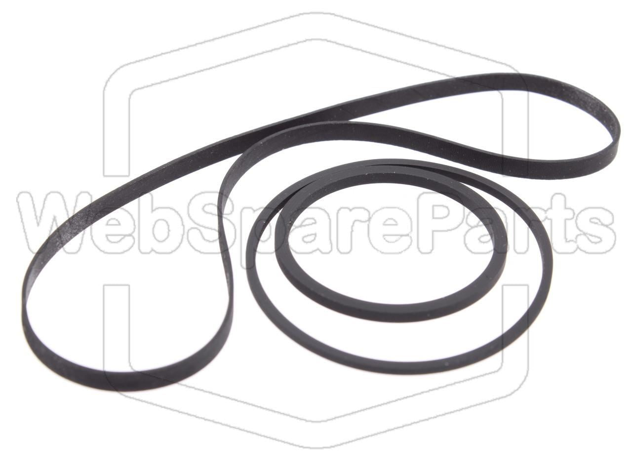 Kit courroies pour platine vinyle Marantz TT-440