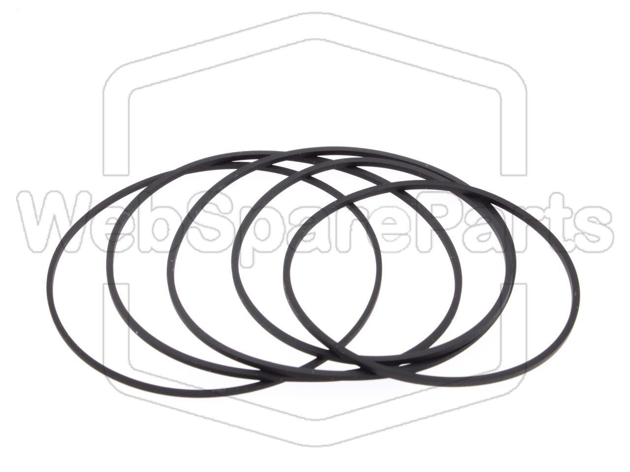 Kit Courroies Pour Platine Cassette Sony TC-W250