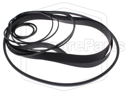 Kit Courroies Pour Magnétoscope Blaupunkt RTX-100E Portable