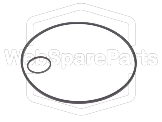 Kit courroies de remplacement pour autoradio cassette Pioneer KEH-4080B