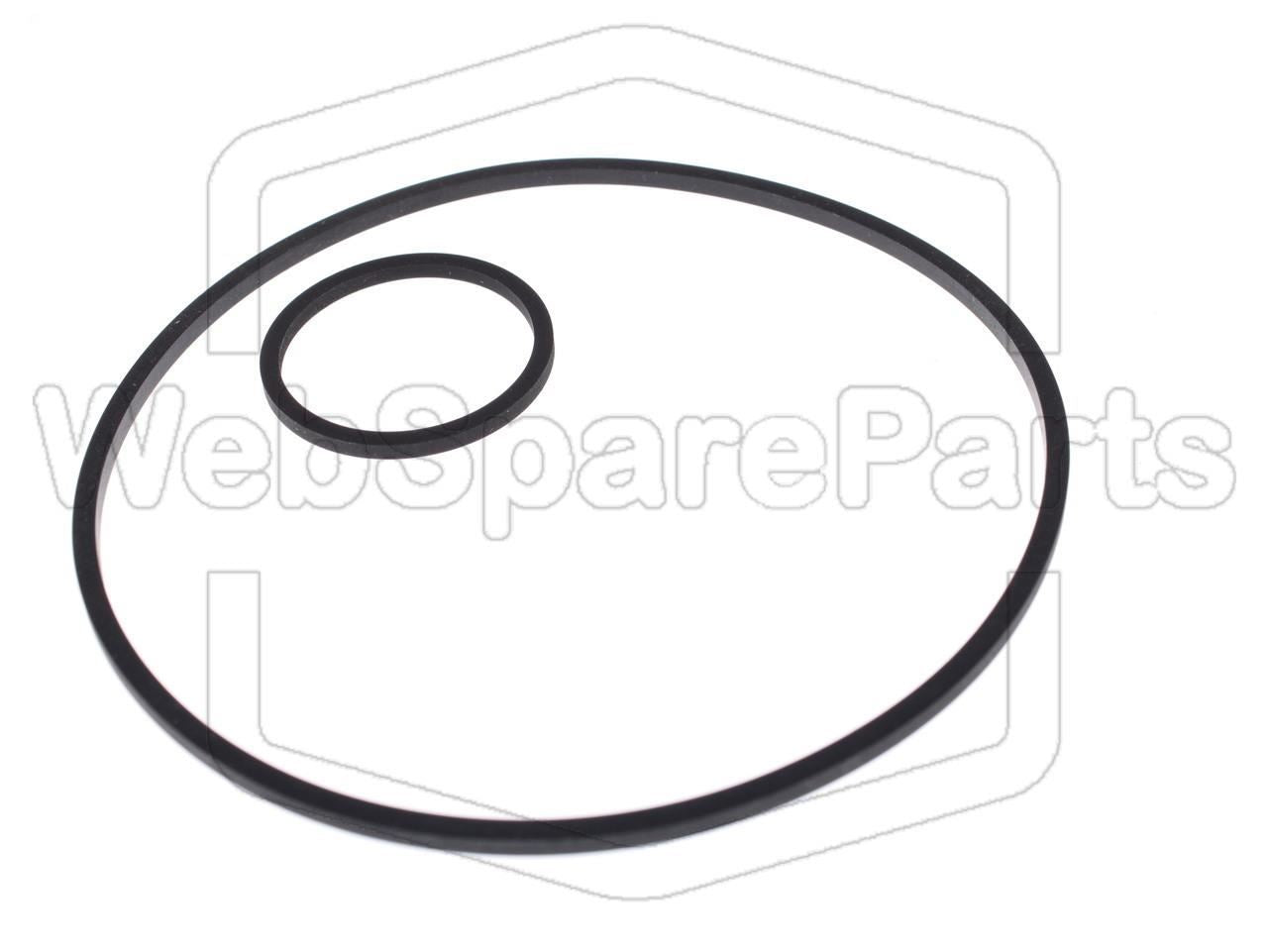 Kit Courroies Pour Magnétoscope Luxor 9280-77