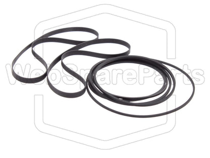 Kit Courroies Pour Platine Cassette Teac W-440C