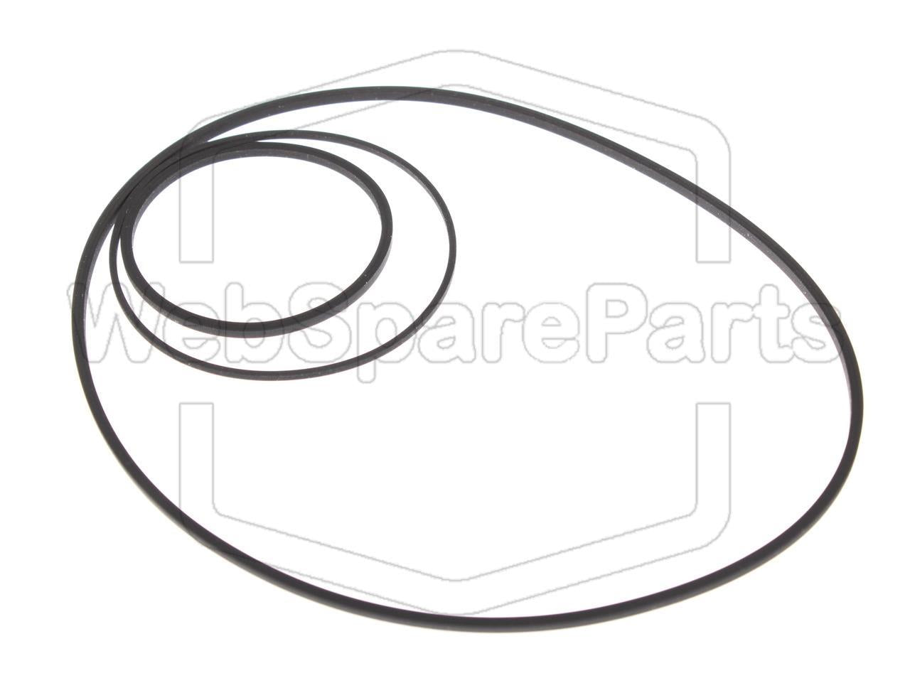 Kit de courroies pour lecteur cassette Pioneer KH-858