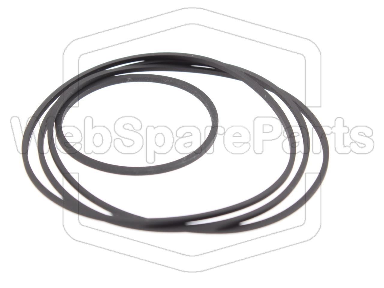 Kit courroies pour CD Player Changer Magnavox AK729