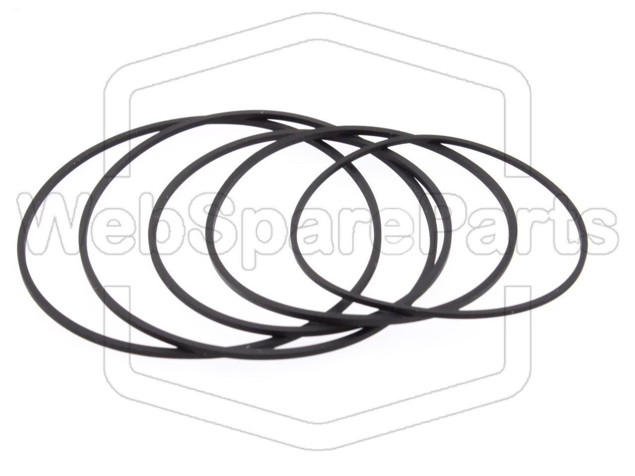 Kit Courroies Pour Platine Cassette Sony TC-W300