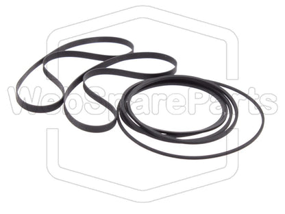 Kit Courroies Pour Platine Cassette Teac W-440C