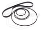Kit Courroies Pour Platine Cassette Stéréo Kenwood KX-50