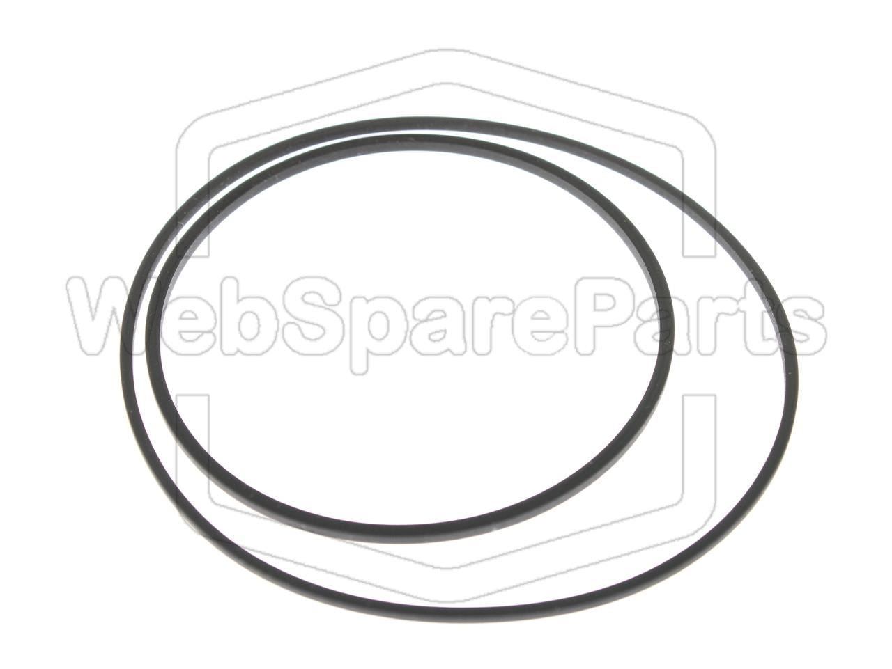 Kit courroies de rechange pour lecteur CD Philips FWC780.