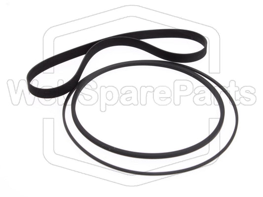 Kit Courroies Pour Platine Cassette Teac A-500