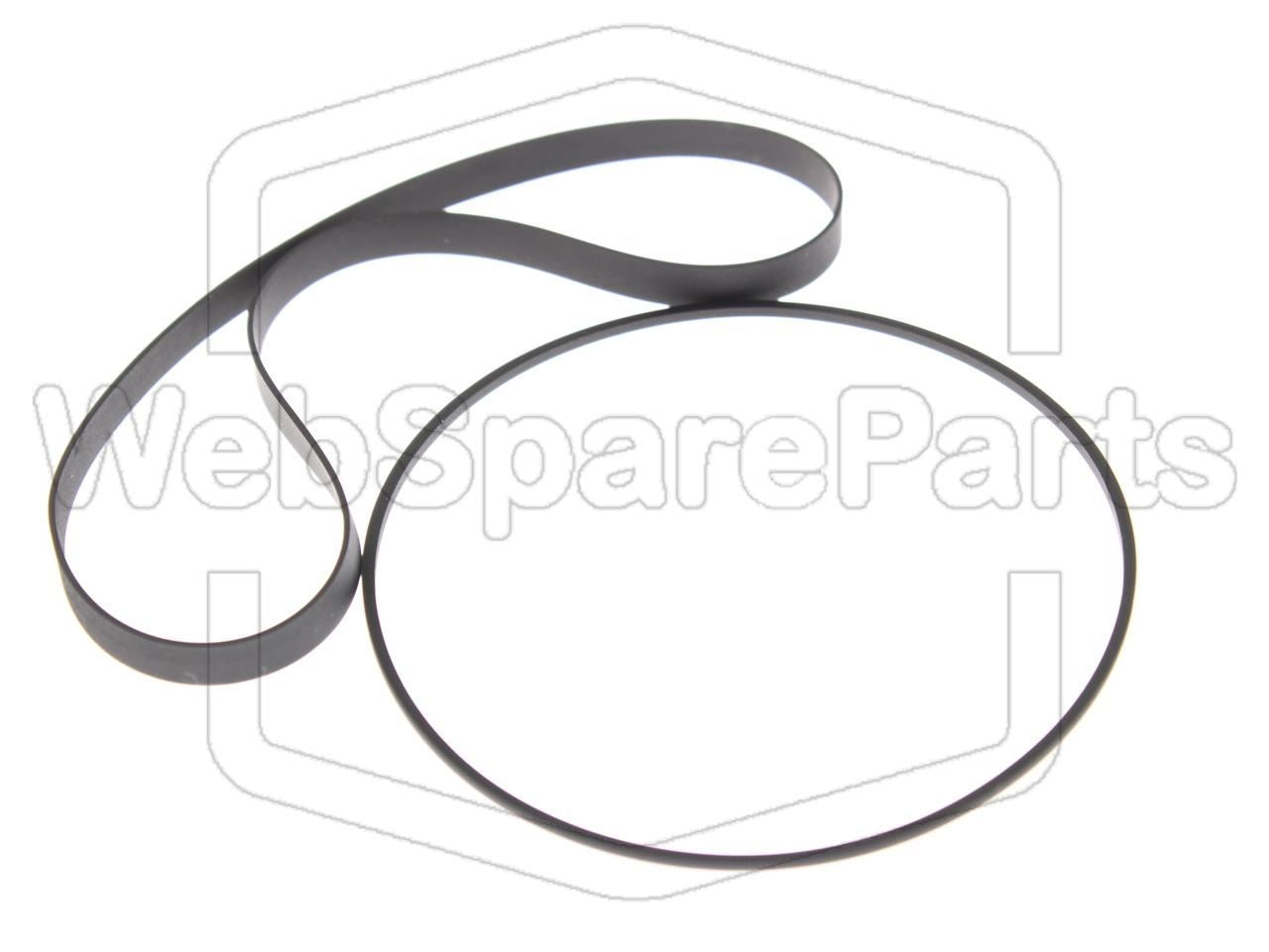 Kit de courroies pour lecteur cassette Sony TC-V33