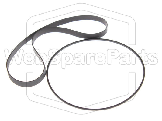 Kit de courroies pour lecteur cassette Sony TC-V33