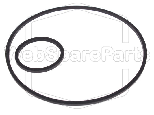 Kit de courroies pour magnétoscope Schneider DV60/39