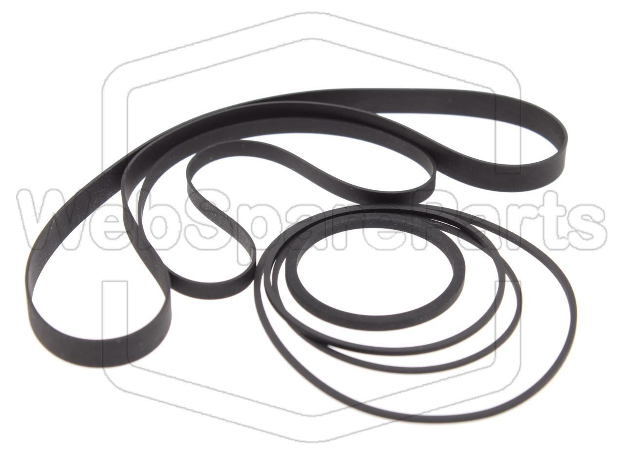 Kit de courroies pour lecteur cassette Pioneer CT-720 (Version 2)