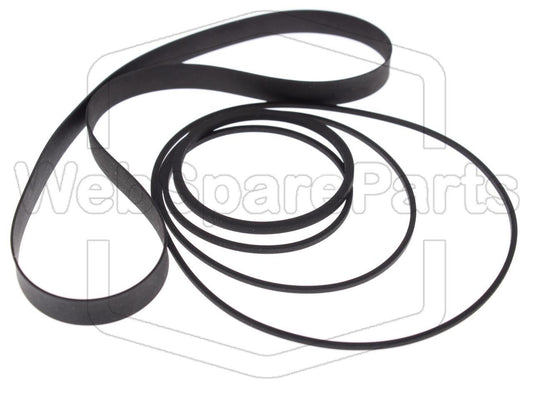 Kit de courroies pour magnétoscope Palladium 837/733