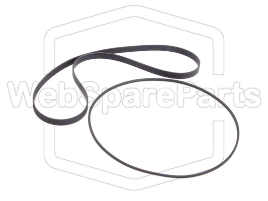 Kit Courroies Pour Platine Cassette Technics RS-M6