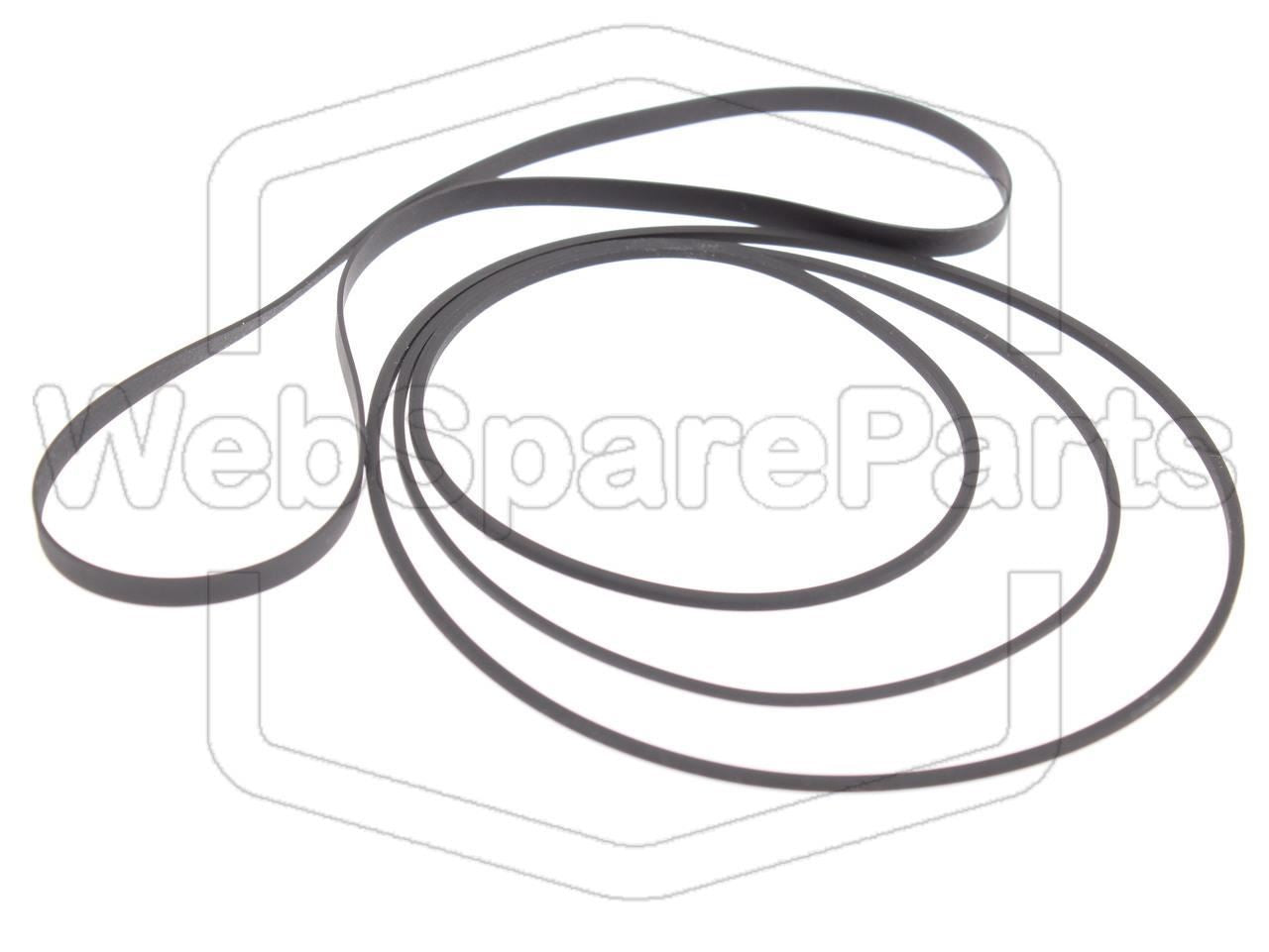 Kit courroies compatible Sanyo M-9998K pour réparation radio cassette