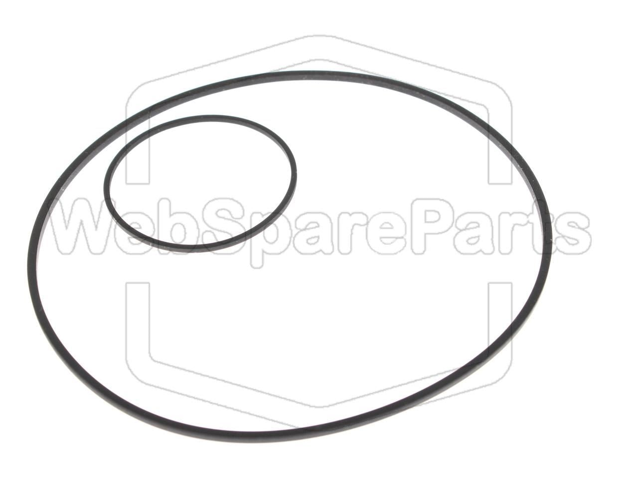 Kit de courroies pour lecteur cassette Toshiba SM-2900