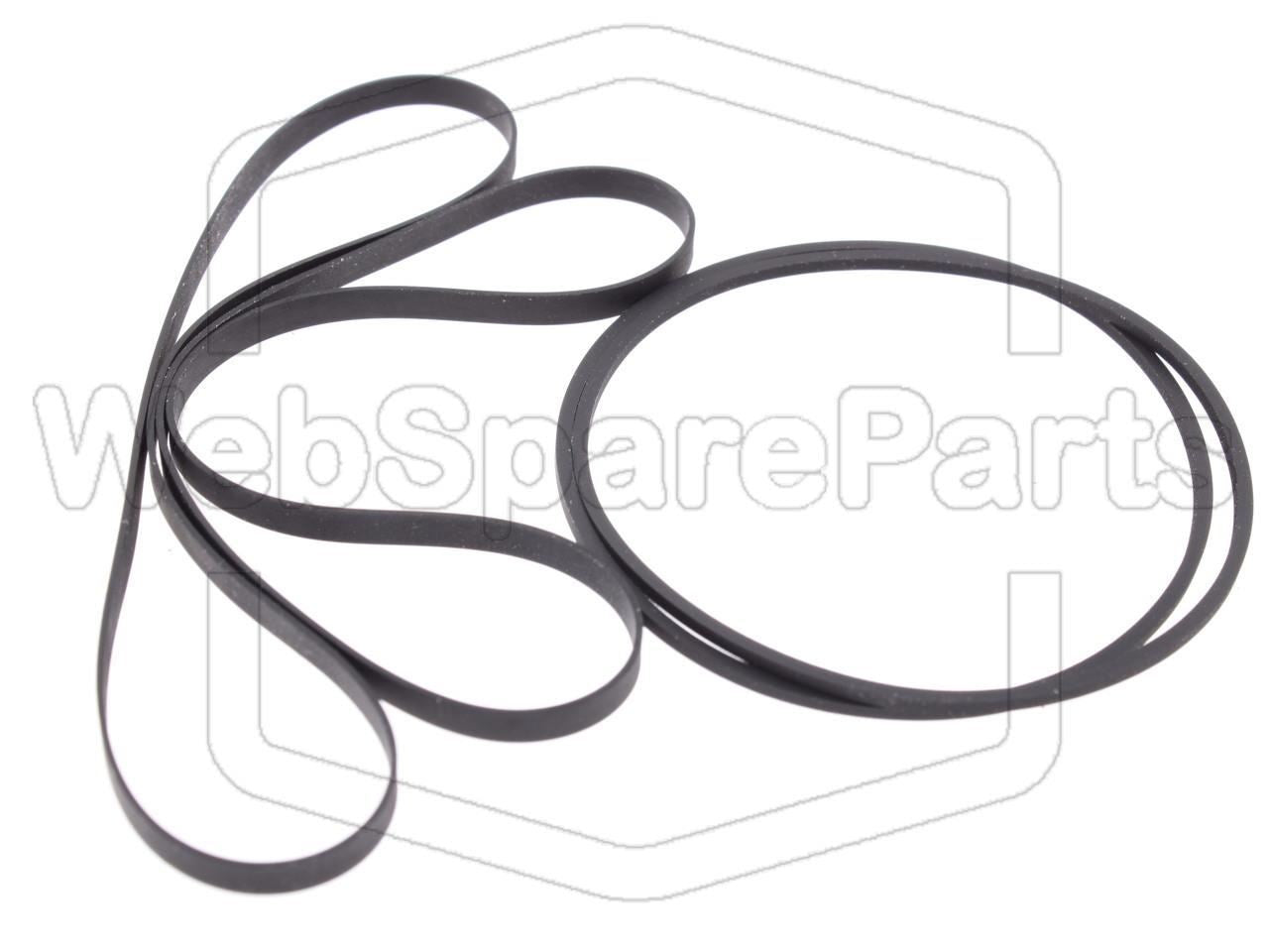 Kit Courroies Pour Platine Cassette Akai AC-410