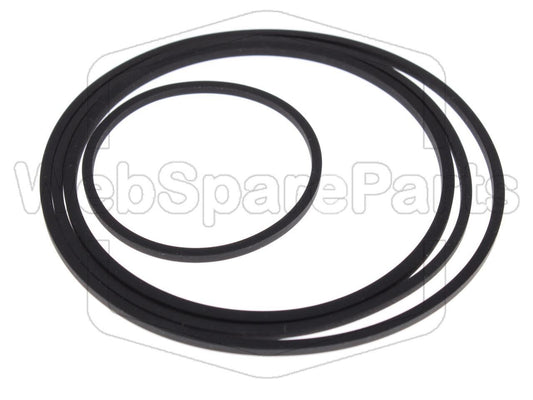 Kit de courroies pour magnétoscope Palladium 837/865