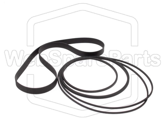 Kit Courroies Pour Platine Cassette Sansui SC-5100