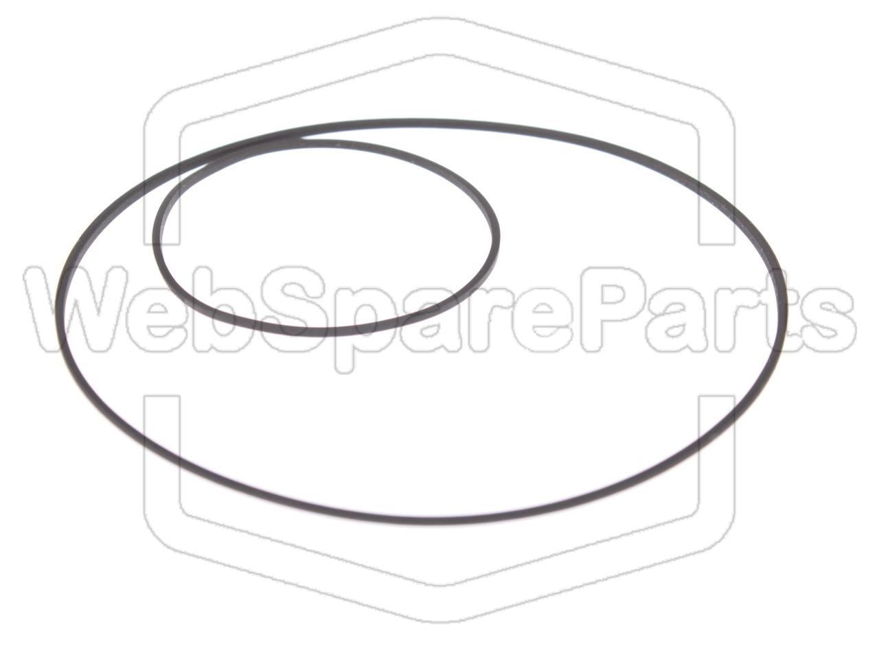 Kit de rechange courroies pour Walkman Panasonic RQ-CR18V