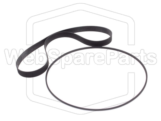 Kit Courroies Pour Platine Cassette Pioneer CT-20