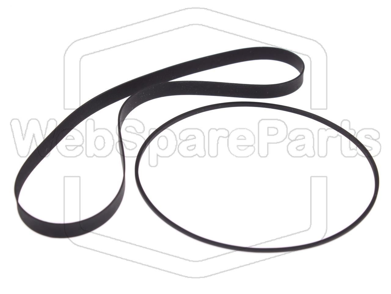 Kit de courroies pour lecteur cassette JVC KD-A22
