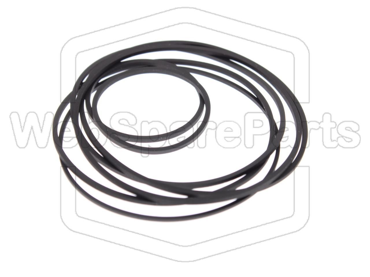 Kit Courroies Pour Platine Cassette Double Kenwood KX-57CW