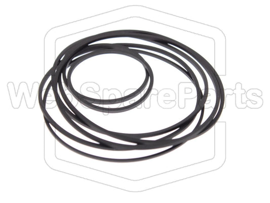 Kit Courroies Pour Platine Cassette Double Kenwood KX-57CW