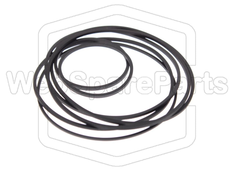 Kit Courroies Pour Platine Cassette Double Kenwood KX-57CW