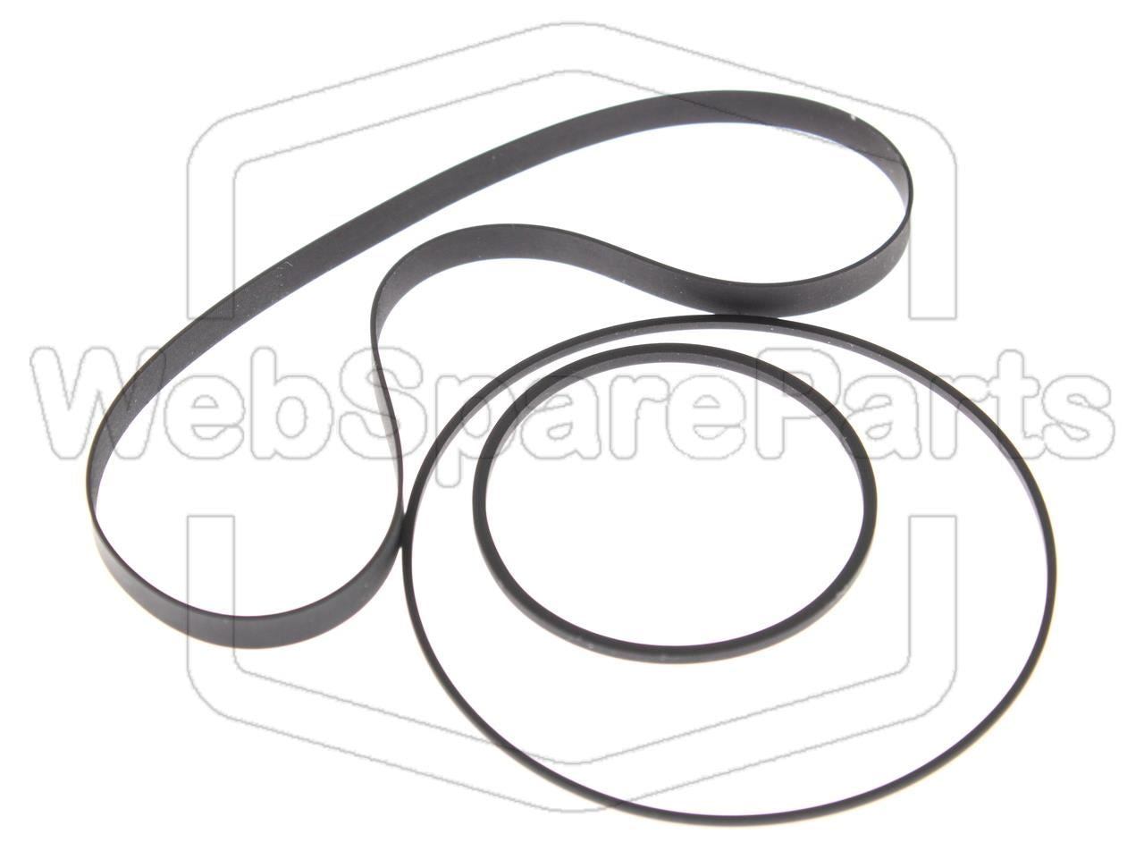 Kit de courroies pour lecteur cassette Sony TC-38