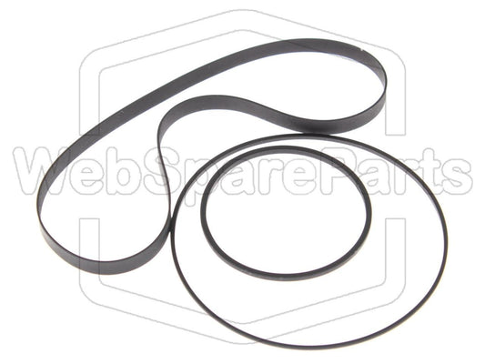 Kit de courroies pour lecteur cassette Sony TC-38