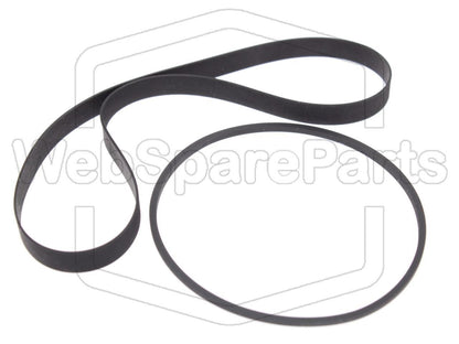 Kit Courroies Pour Platine Cassette Stéréo Grundig CF 1 MkII Fine Arts