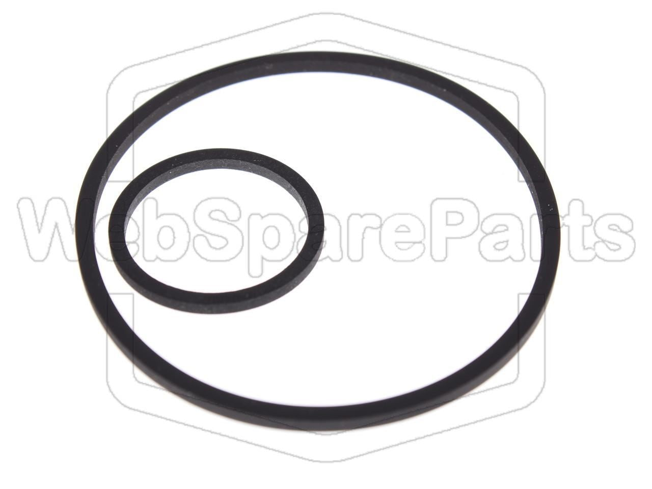 Kit Courroies Pour Magnétoscope Thomson V-520