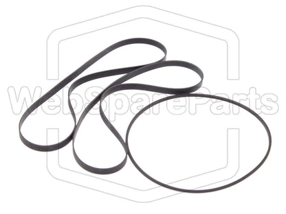 Kit Courroies Pour Platine Cassette Yamaha K-60