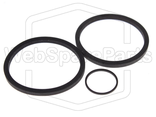 Kit Courroies Pour Lecteur CD JVC XL-MC334BK