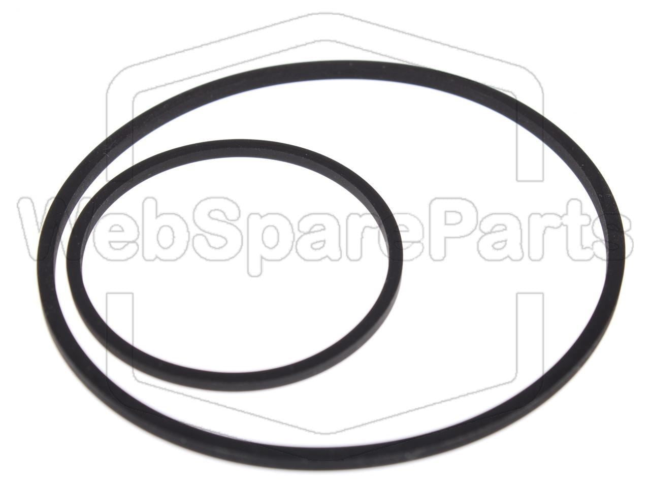 Kit Courroies Pour Caméscope Panasonic NV-M3000
