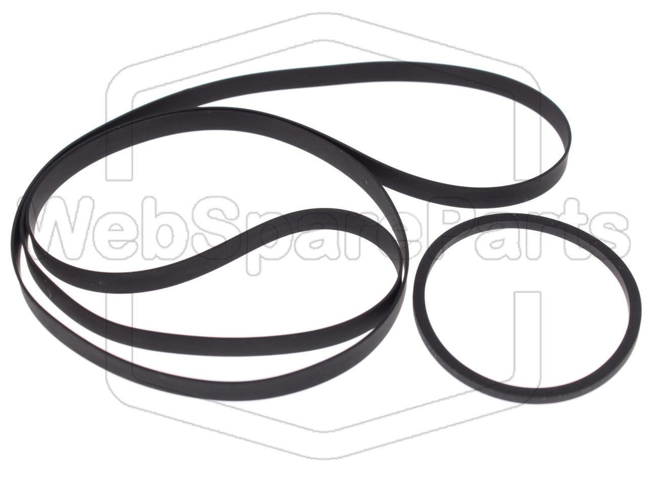 Kit courroies pour platine vinyle Sharp RP-116 E
