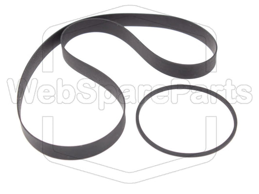 Kit Courroies Pour Platine Cassette Kenwood KX-9010