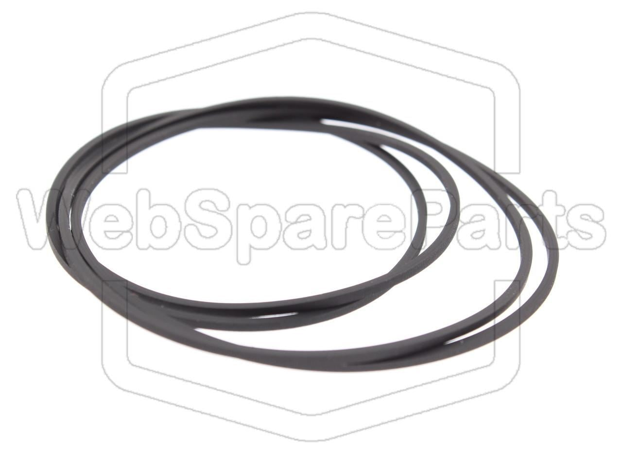 Kit courroies compatible Sony CFS-W350S pour réparation radio cassette