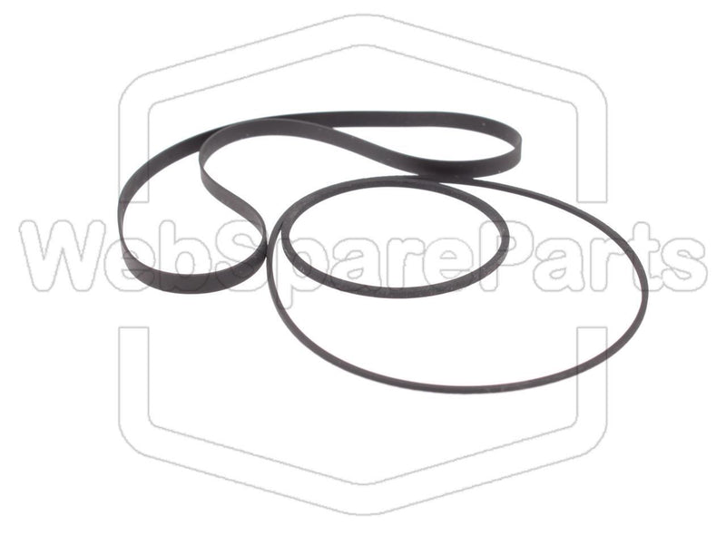 Kit Courroies Pour Platine Cassette Stéréo Kenwood KX-42