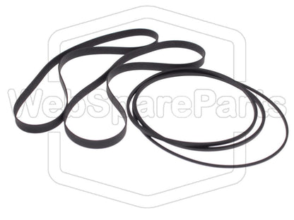 Kit Courroies Pour Platine Cassette Marantz SD-315